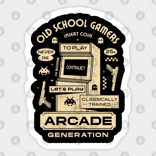 Arcade Gamers Sticker by logozaste